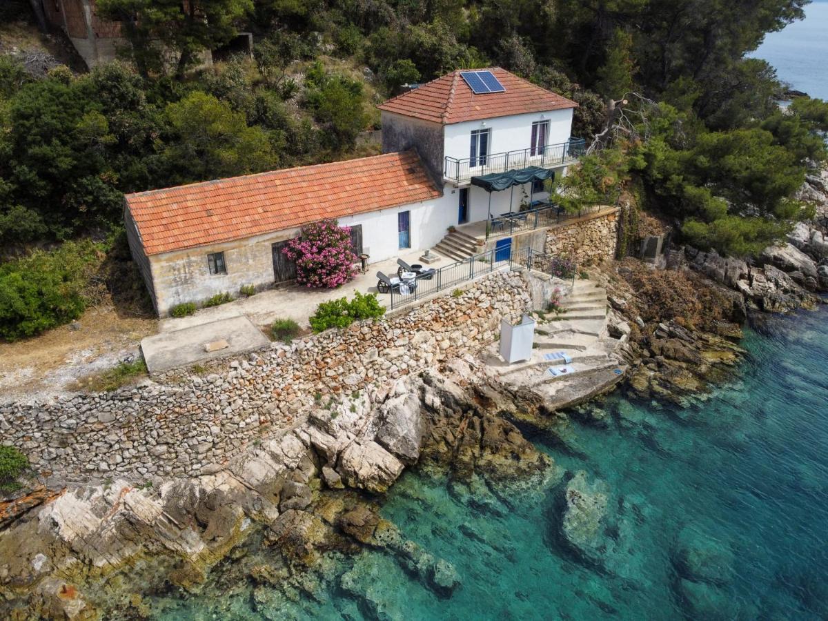Secluded Fisherman'S Cottage Cove Skozanje, Hvar - 4009 Gdinj Exterior foto